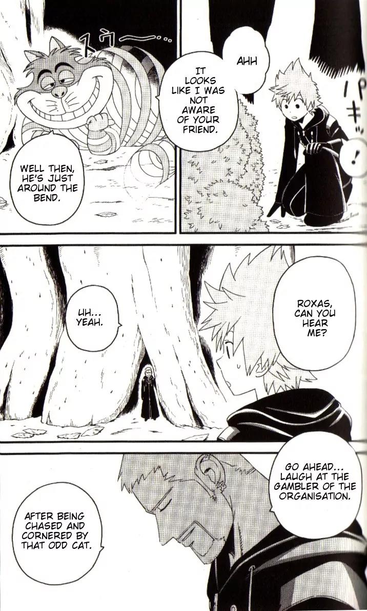 Kingdom Hearts: 358/2 Days Chapter 20 page 15 - Chapter 20: Wonderland Gambler 2