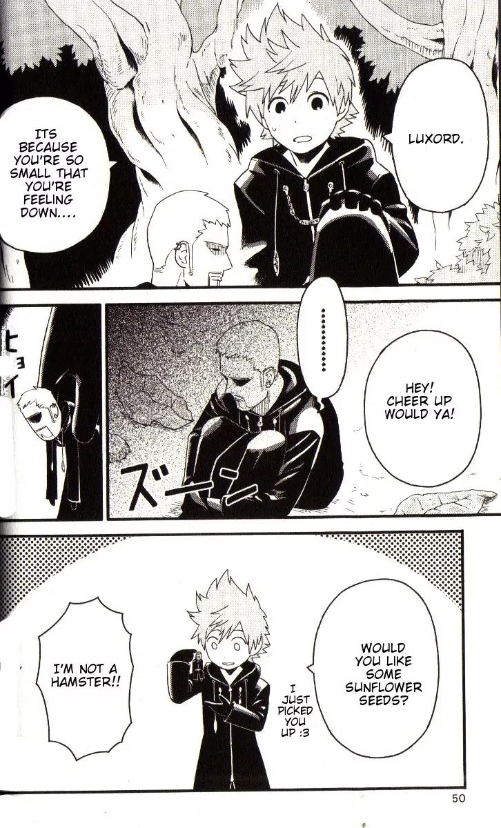 Kingdom Hearts: 358/2 Days Chapter 20 page 16 - Chapter 20: Wonderland Gambler 2