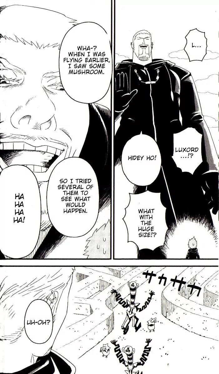 Kingdom Hearts: 358/2 Days Chapter 21 page 25 - Chapter 21: Wonderland Gambler 3