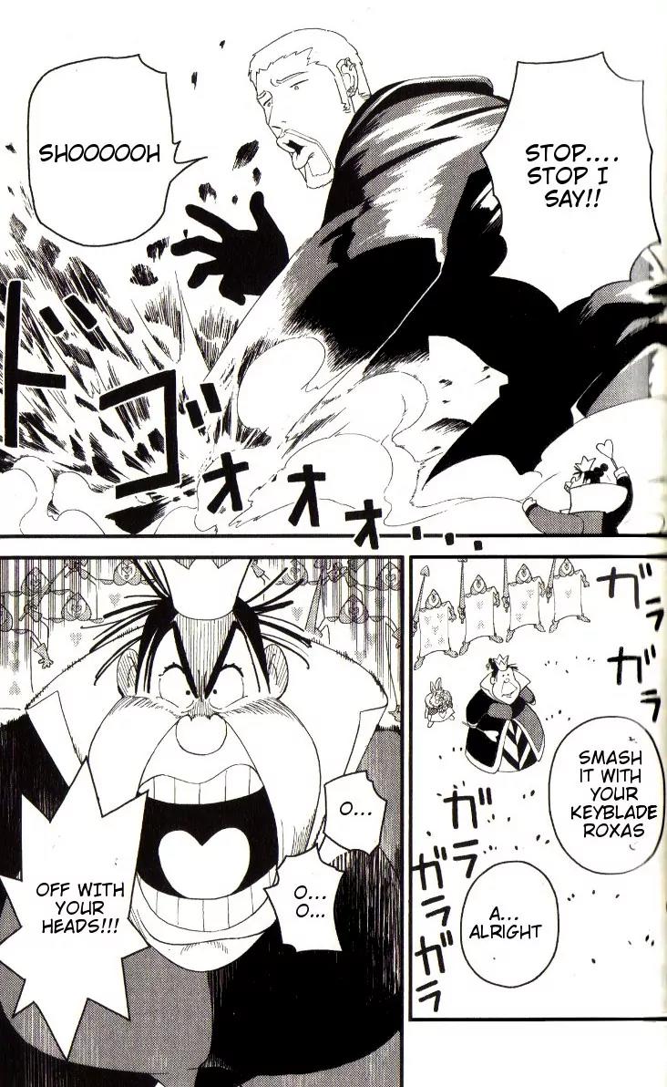 Kingdom Hearts: 358/2 Days Chapter 21 page 28 - Chapter 21: Wonderland Gambler 3