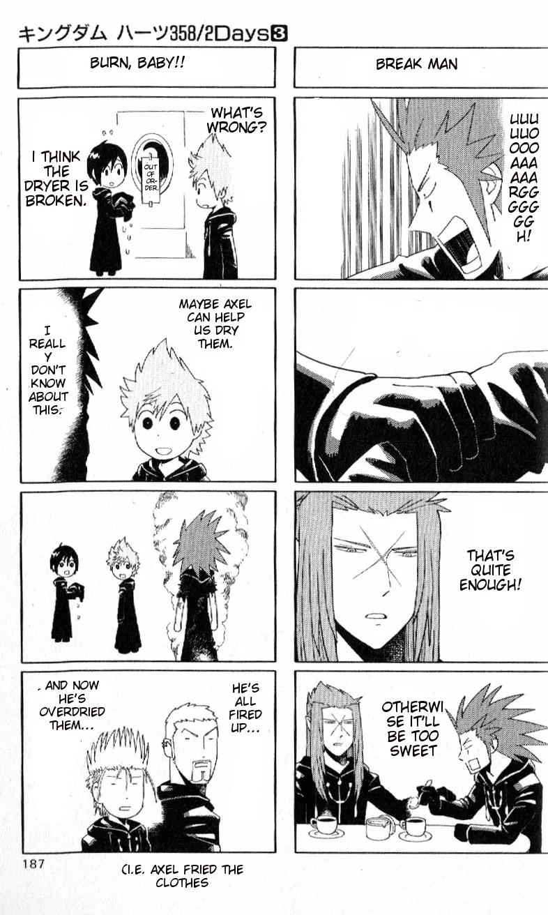 Kingdom Hearts: 358/2 Days Chapter 24 page 36 - Chapter 24: Neverland Boogie
