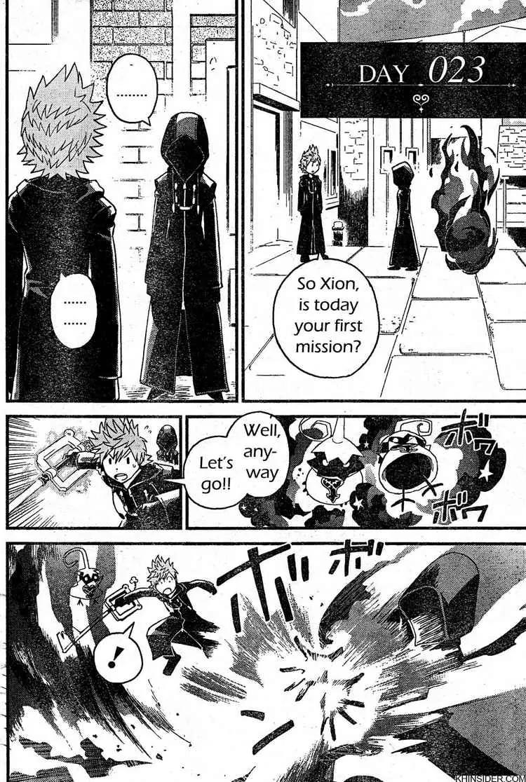 Kingdom Hearts: 358/2 Days Chapter 3 page 4 - Chapter 3: Xion
