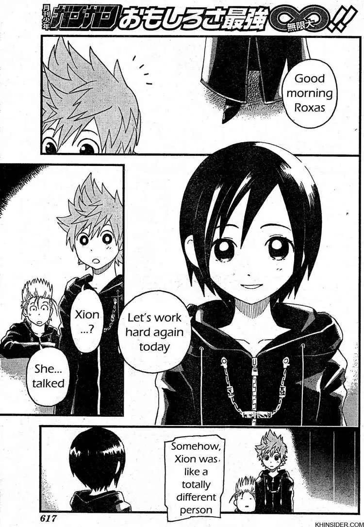 Kingdom Hearts: 358/2 Days Chapter 3 page 9 - Chapter 3: Xion