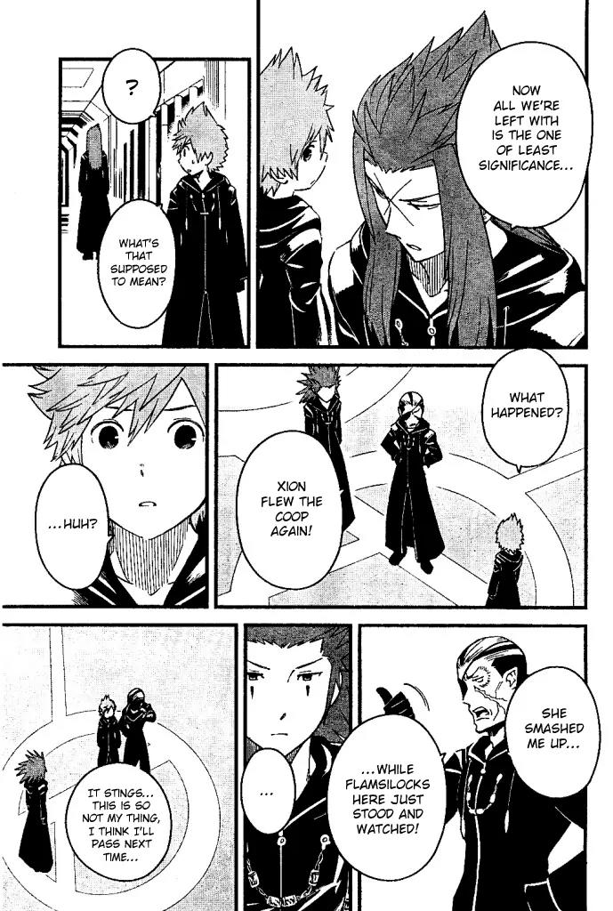 Kingdom Hearts: 358/2 Days Chapter 32 page 5 - Chapter 32: Words Which Will Never Reach You