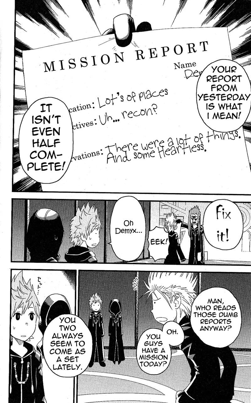 Kingdom Hearts: 358/2 Days Chapter 9 page 8 - Chapter 9: The Mother of Invention