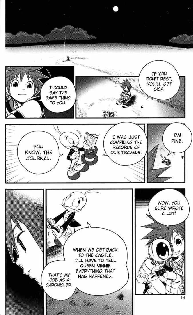 Kingdom Hearts: Chain of Memories Chapter 1 page 11 - Chapter 1: Castle Oblivion