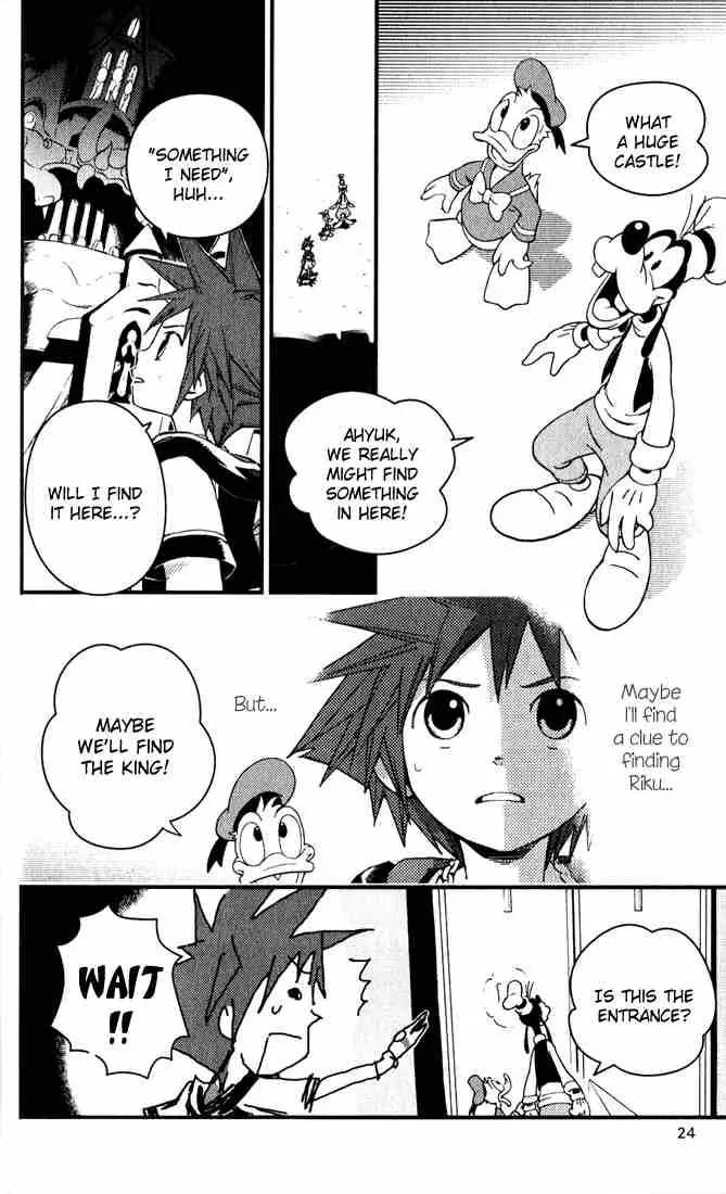 Kingdom Hearts: Chain of Memories Chapter 1 page 21 - Chapter 1: Castle Oblivion