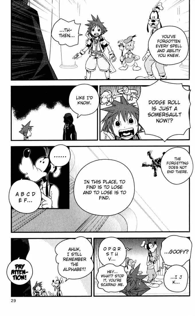 Kingdom Hearts: Chain of Memories Chapter 1 page 26 - Chapter 1: Castle Oblivion