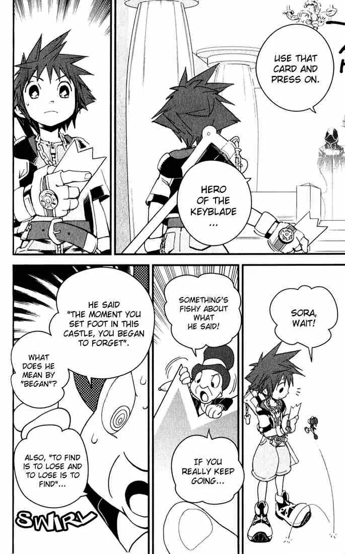 Kingdom Hearts: Chain of Memories Chapter 1 page 35 - Chapter 1: Castle Oblivion