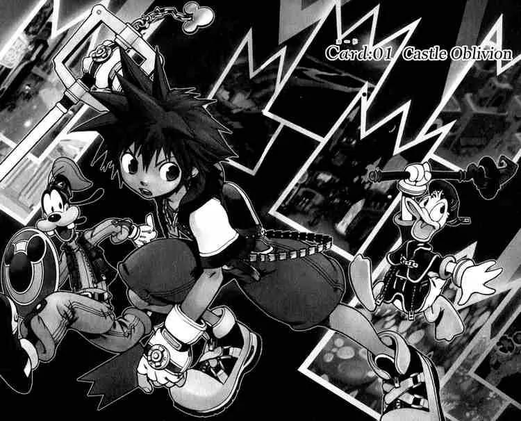 Kingdom Hearts: Chain of Memories Chapter 1 page 8 - Chapter 1: Castle Oblivion