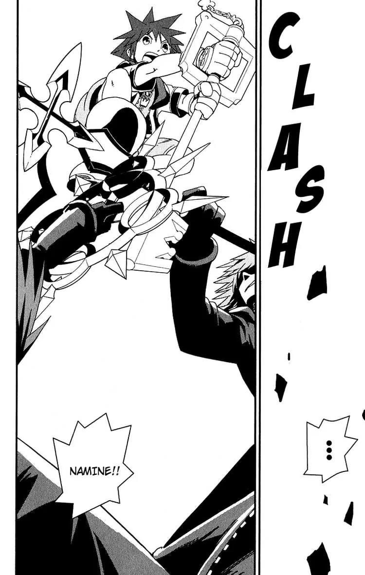 Kingdom Hearts: Chain of Memories Chapter 12 page 19 - Chapter 12: The Place the Heart Faces