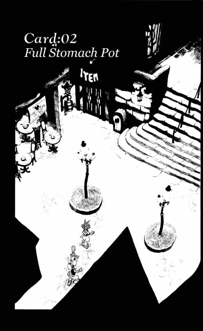 Kingdom Hearts: Chain of Memories Chapter 2 page 1 - Chapter 2: Full Stomach Plot