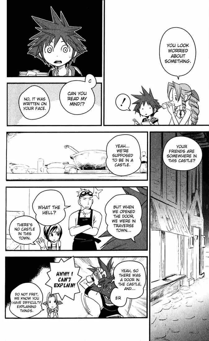 Kingdom Hearts: Chain of Memories Chapter 2 page 18 - Chapter 2: Full Stomach Plot