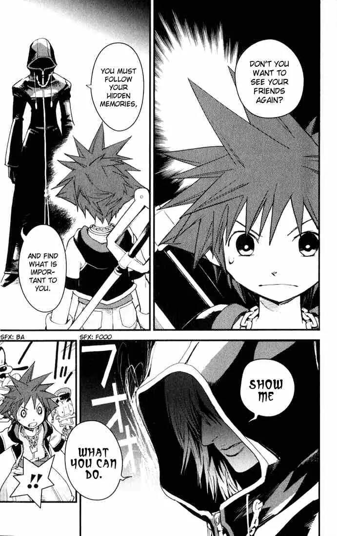 Kingdom Hearts: Chain of Memories Chapter 2 page 27 - Chapter 2: Full Stomach Plot