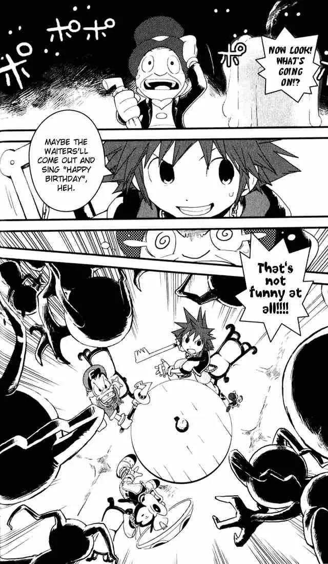 Kingdom Hearts: Chain of Memories Chapter 2 page 6 - Chapter 2: Full Stomach Plot