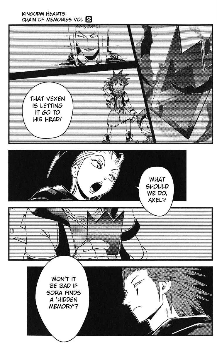 Kingdom Hearts: Chain of Memories Chapter 8 page 29 - Chapter 8: A Promise