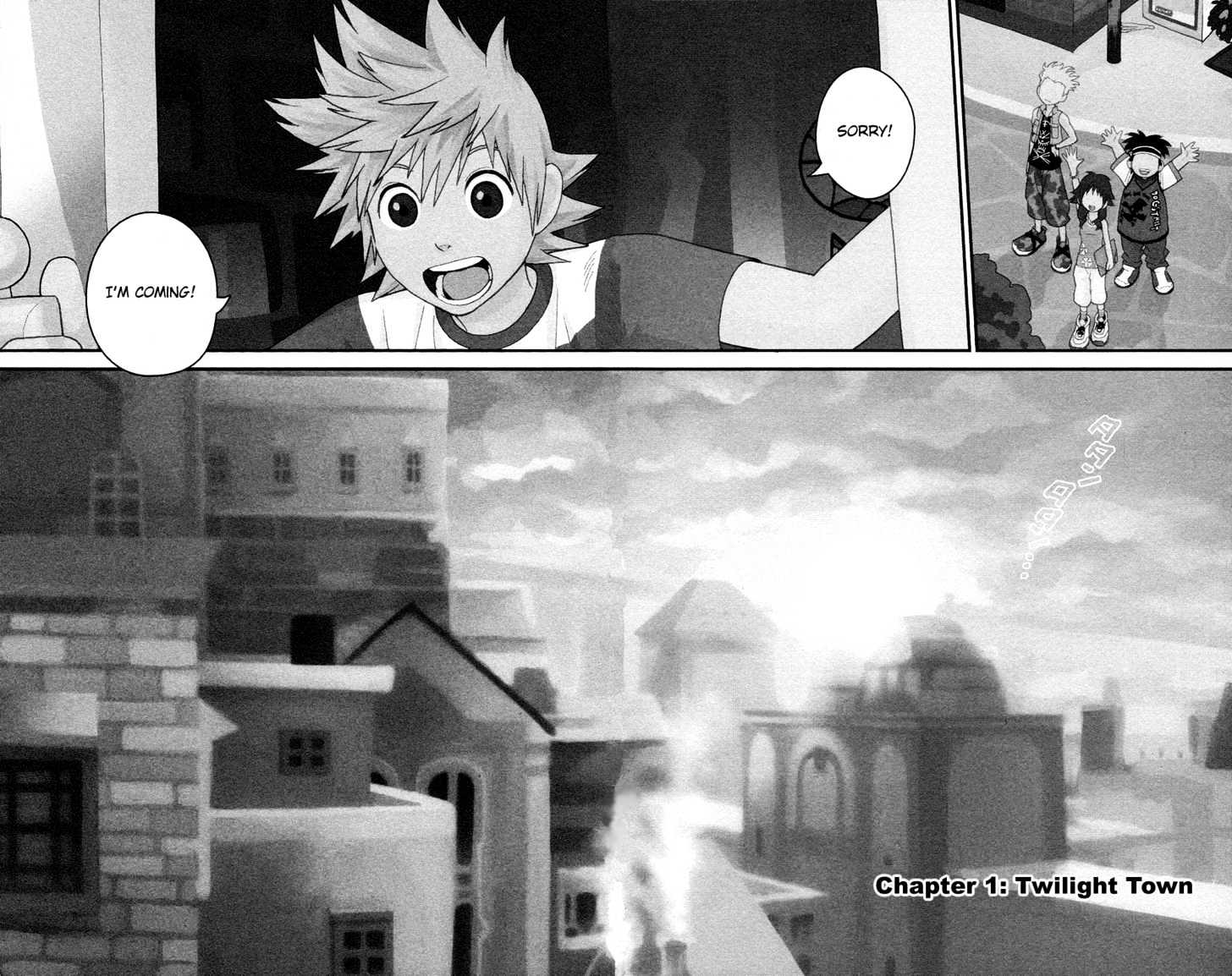 Kingdom Hearts II Chapter 1 page 8 - Chapter 1 : Twilight Town