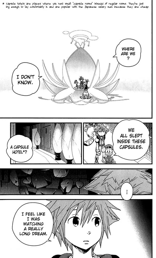 Kingdom Hearts II Chapter 11 page 11 - Chapter 11 : We Run with Our Back to Twilight