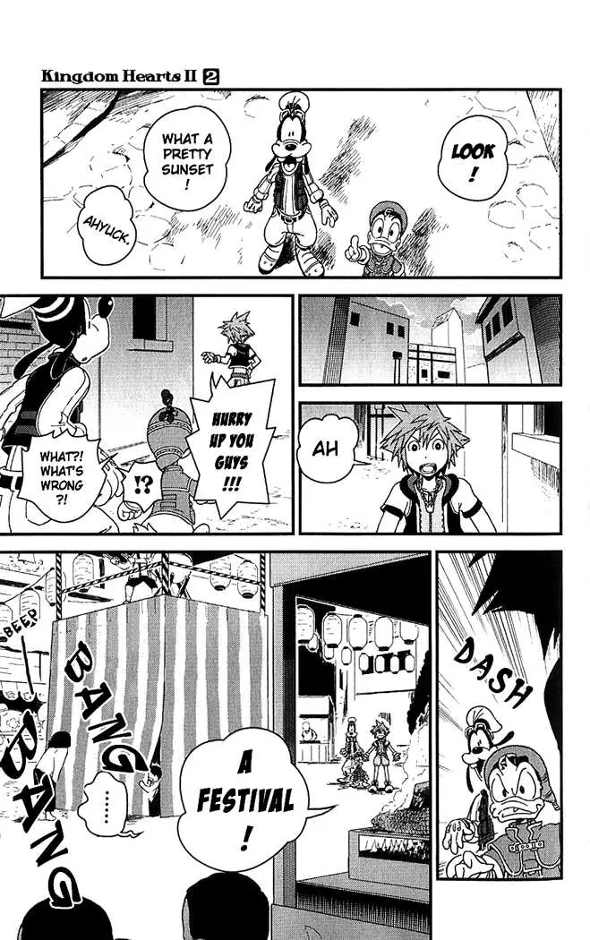Kingdom Hearts II Chapter 11 page 15 - Chapter 11 : We Run with Our Back to Twilight