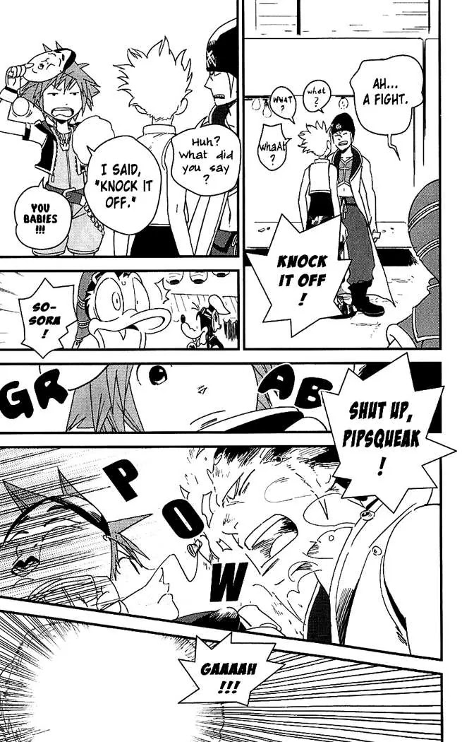 Kingdom Hearts II Chapter 11 page 17 - Chapter 11 : We Run with Our Back to Twilight
