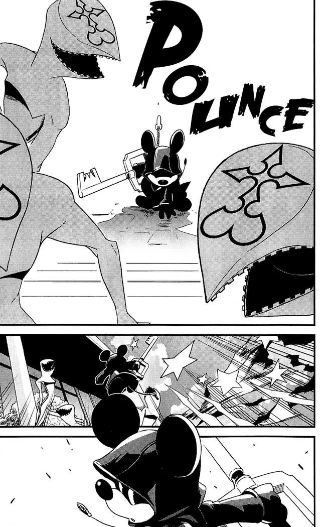 Kingdom Hearts II Chapter 11 page 21 - Chapter 11 : We Run with Our Back to Twilight