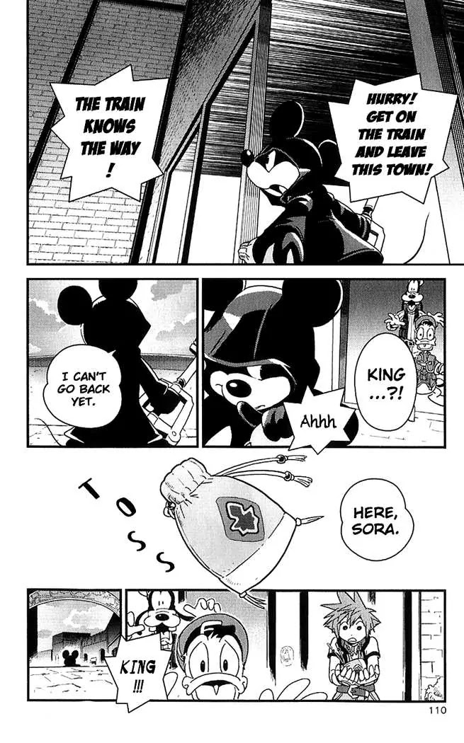 Kingdom Hearts II Chapter 11 page 22 - Chapter 11 : We Run with Our Back to Twilight