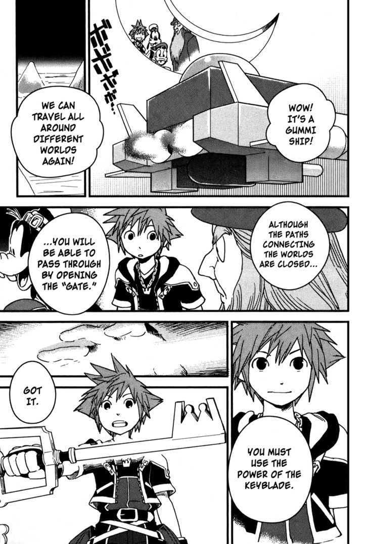 Kingdom Hearts II Chapter 12 page 18 - Chapter 12 : Key to the Door of Light