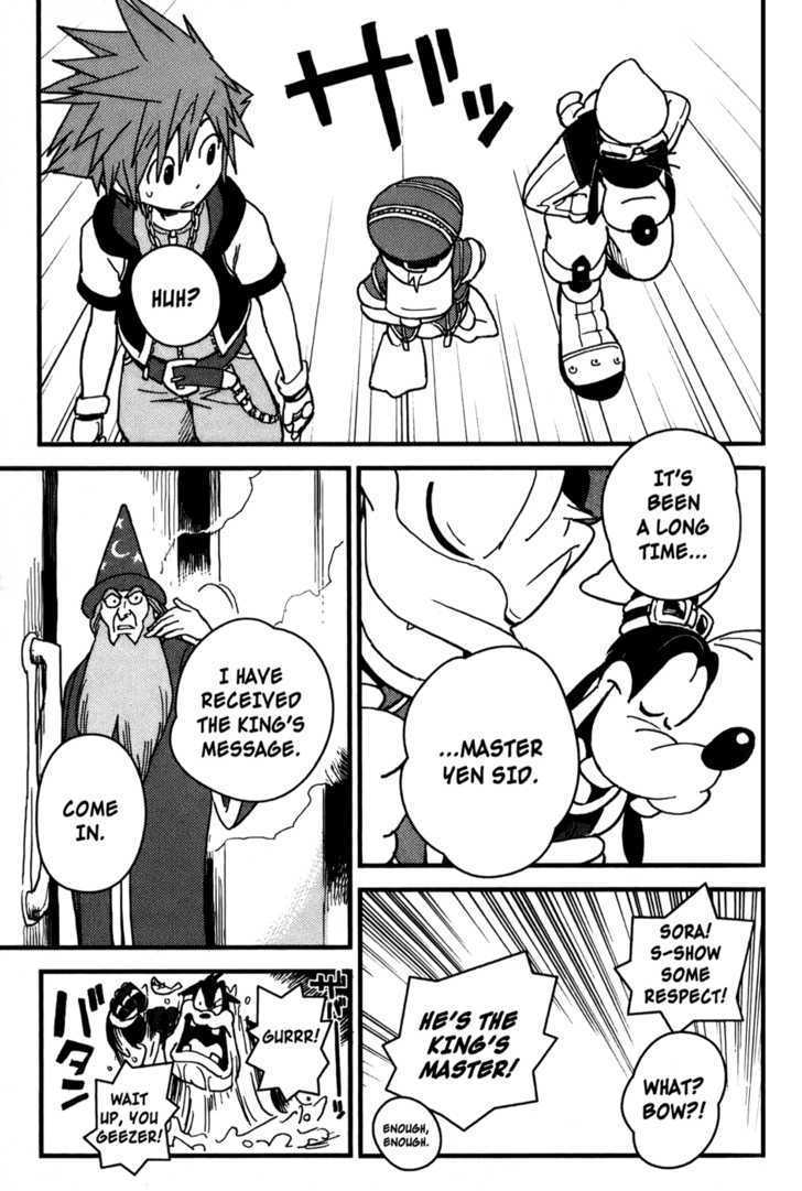 Kingdom Hearts II Chapter 12 page 4 - Chapter 12 : Key to the Door of Light