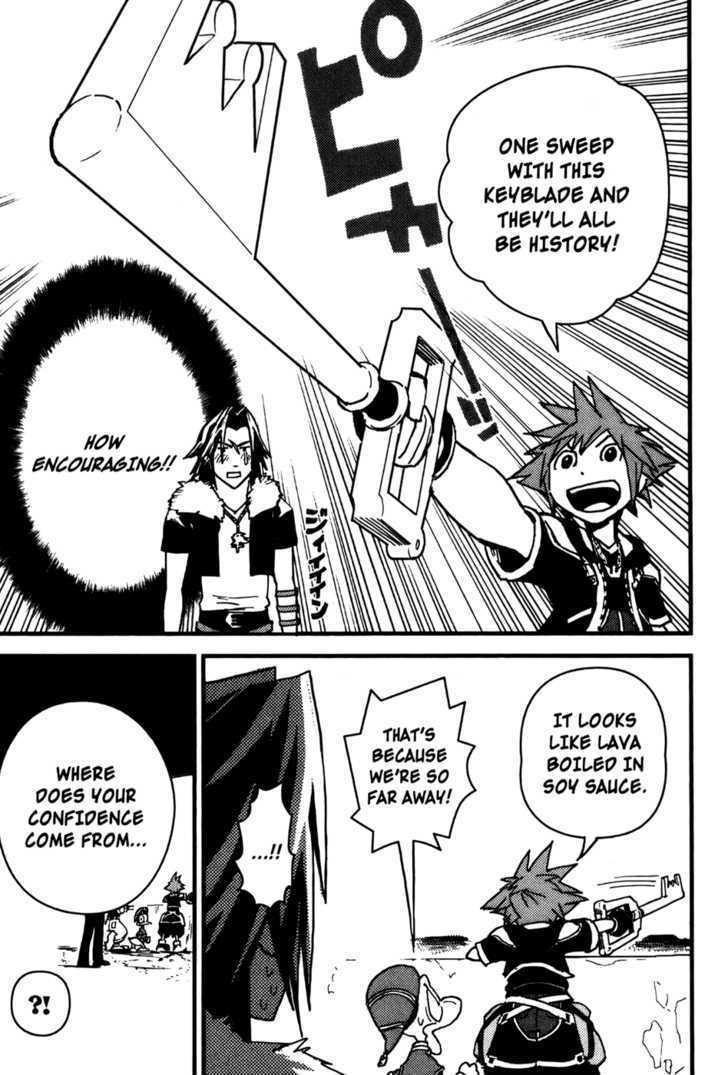 Kingdom Hearts II Chapter 13 page 27 - Chapter 13 : Rendezvous at Hollow Bastion