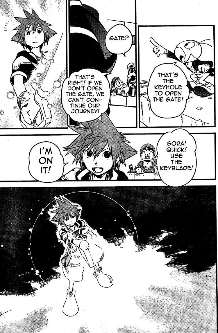 Kingdom Hearts II Chapter 14.2 page 11 - Chapter 14 v2 : The Room Where Jagged Hearts Meet