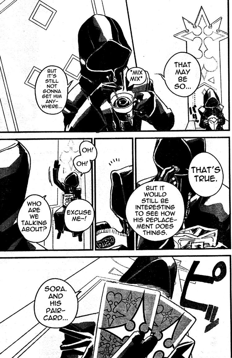 Kingdom Hearts II Chapter 14.2 page 15 - Chapter 14 v2 : The Room Where Jagged Hearts Meet