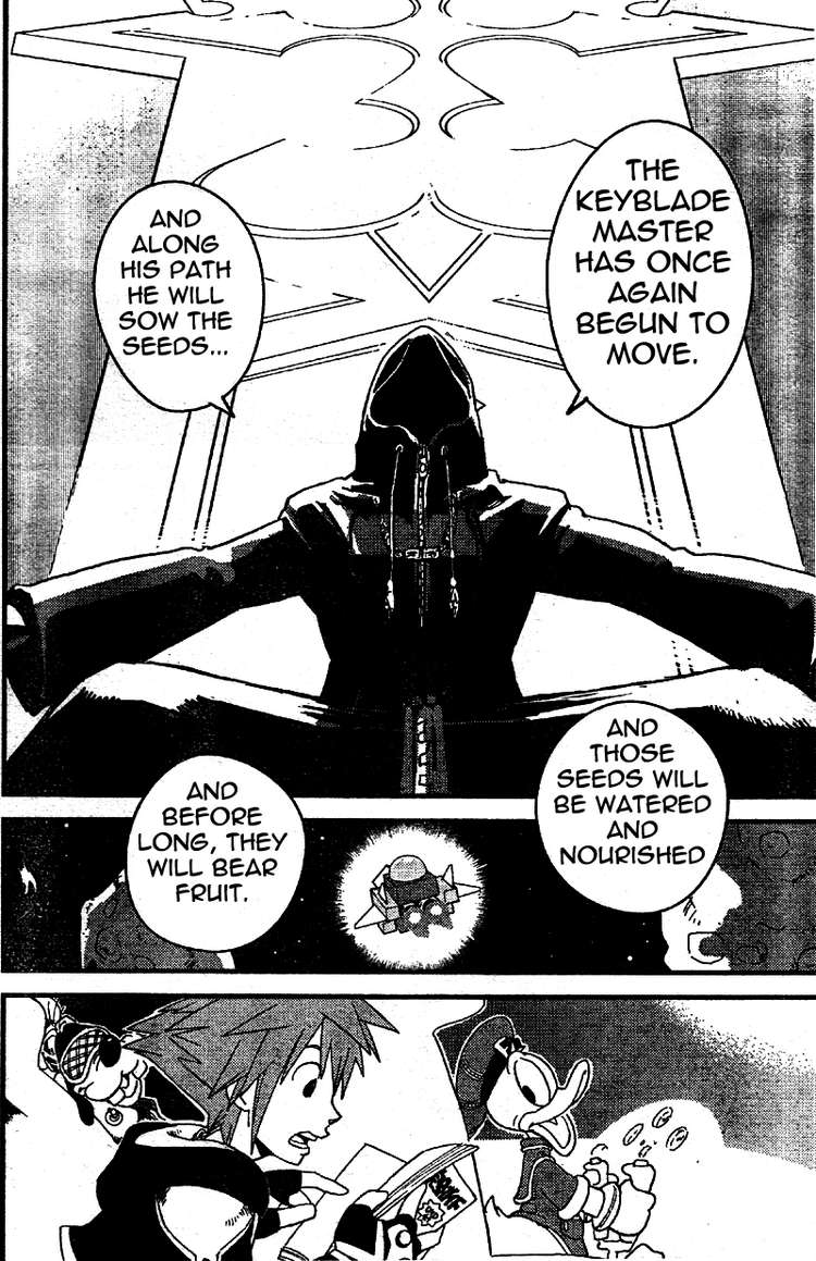 Kingdom Hearts II Chapter 14.2 page 18 - Chapter 14 v2 : The Room Where Jagged Hearts Meet