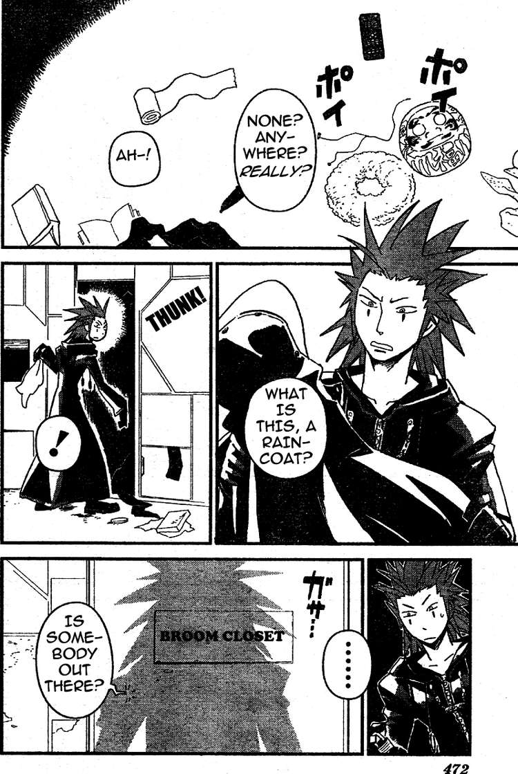 Kingdom Hearts II Chapter 14.2 page 22 - Chapter 14 v2 : The Room Where Jagged Hearts Meet