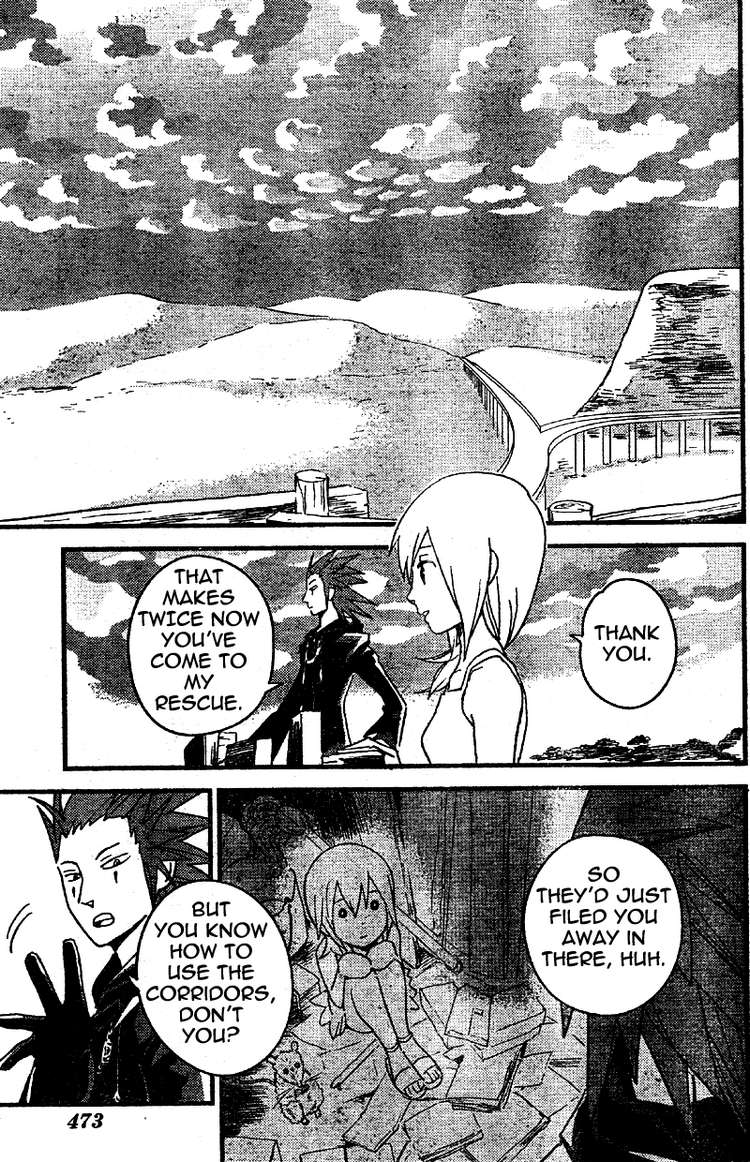 Kingdom Hearts II Chapter 14.2 page 23 - Chapter 14 v2 : The Room Where Jagged Hearts Meet