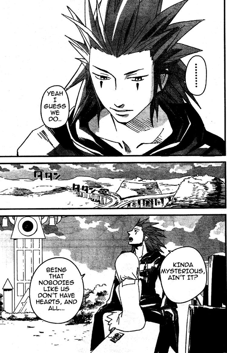 Kingdom Hearts II Chapter 14.2 page 29 - Chapter 14 v2 : The Room Where Jagged Hearts Meet