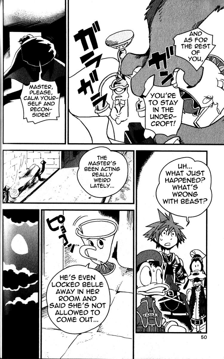 Kingdom Hearts II Chapter 15.2 page 15 - Chapter 15 v2 : Cursed Master