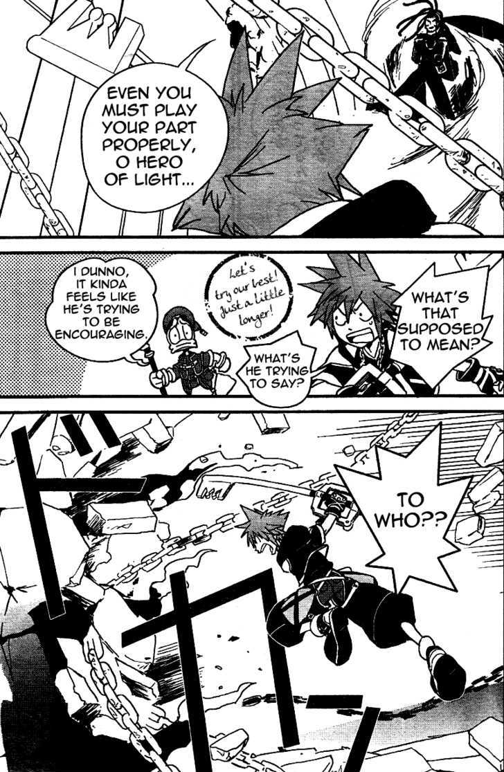 Kingdom Hearts II Chapter 16 page 11 - Chapter 16 : a painful choice