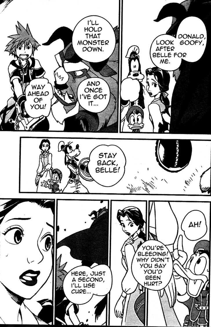 Kingdom Hearts II Chapter 16 page 13 - Chapter 16 : a painful choice