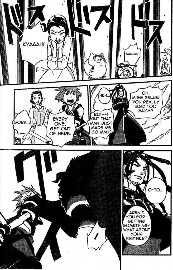 Kingdom Hearts II Chapter 17 page 13 - Chapter 17 : the beast with the stolen heart