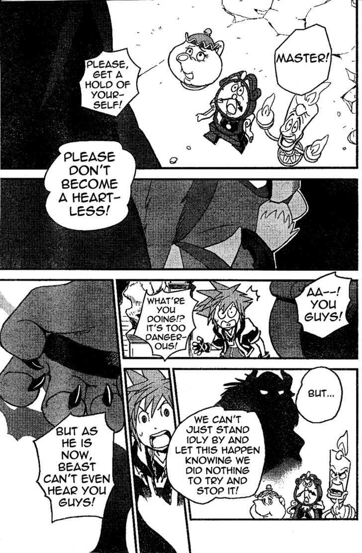 Kingdom Hearts II Chapter 17 page 9 - Chapter 17 : the beast with the stolen heart