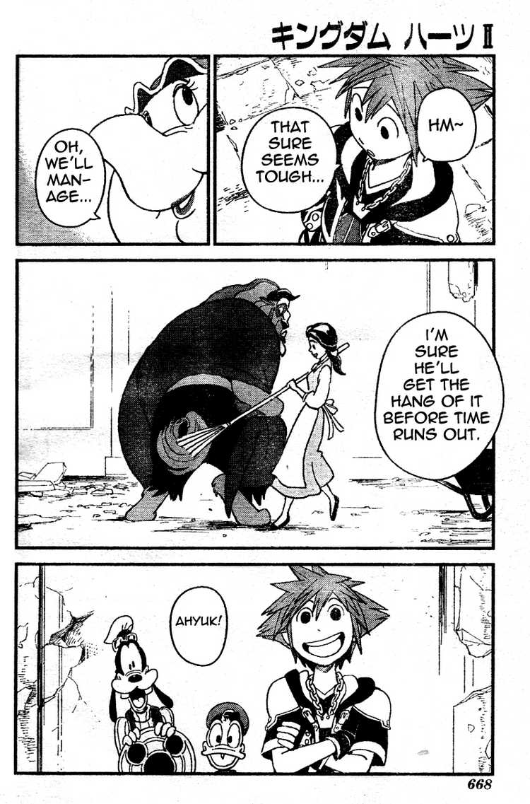 Kingdom Hearts II Chapter 18.2 page 12 - Chapter 18 v2 : Love's Whereabouts