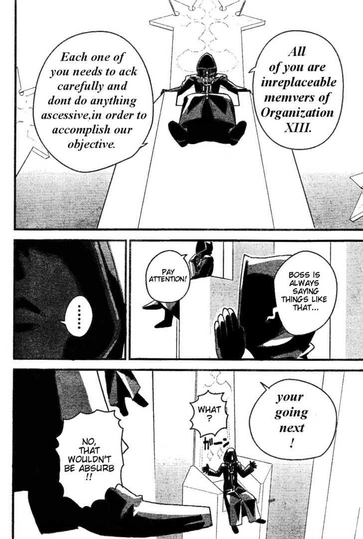 Kingdom Hearts II Chapter 19 page 18 - Chapter 19 : vexen's situation