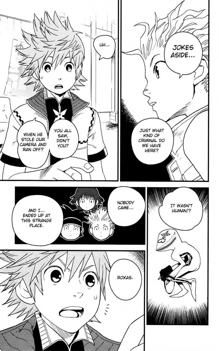 Kingdom Hearts II Chapter 2 page 17 - Chapter 2 : The Intruder