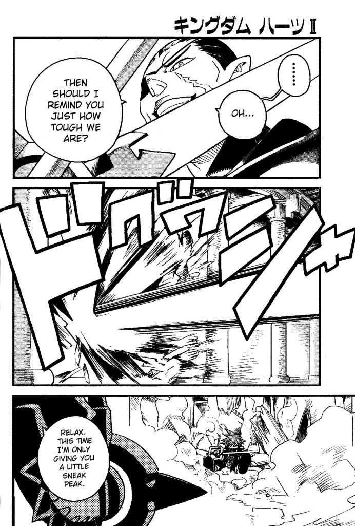 Kingdom Hearts II Chapter 22 page 18 - Chapter 22 : The 'Slightly' Bad Old Geezer