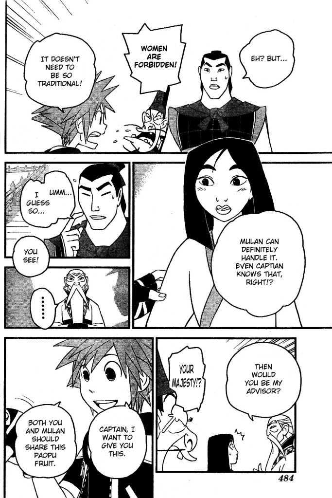 Kingdom Hearts II Chapter 22 page 22 - Chapter 22 : The 'Slightly' Bad Old Geezer