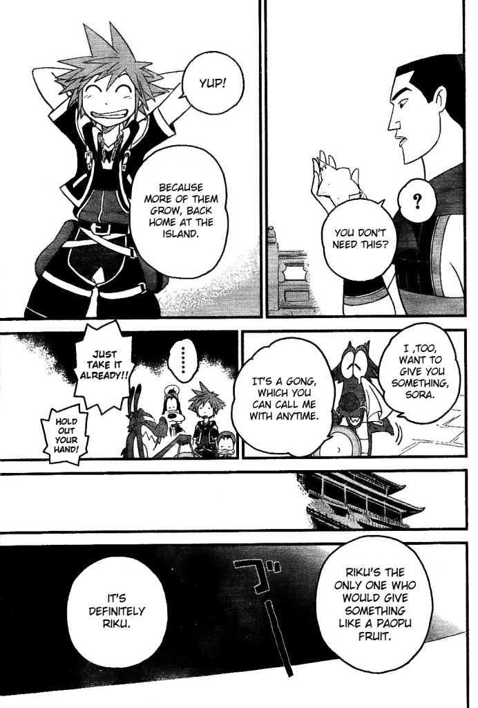 Kingdom Hearts II Chapter 22 page 23 - Chapter 22 : The 'Slightly' Bad Old Geezer