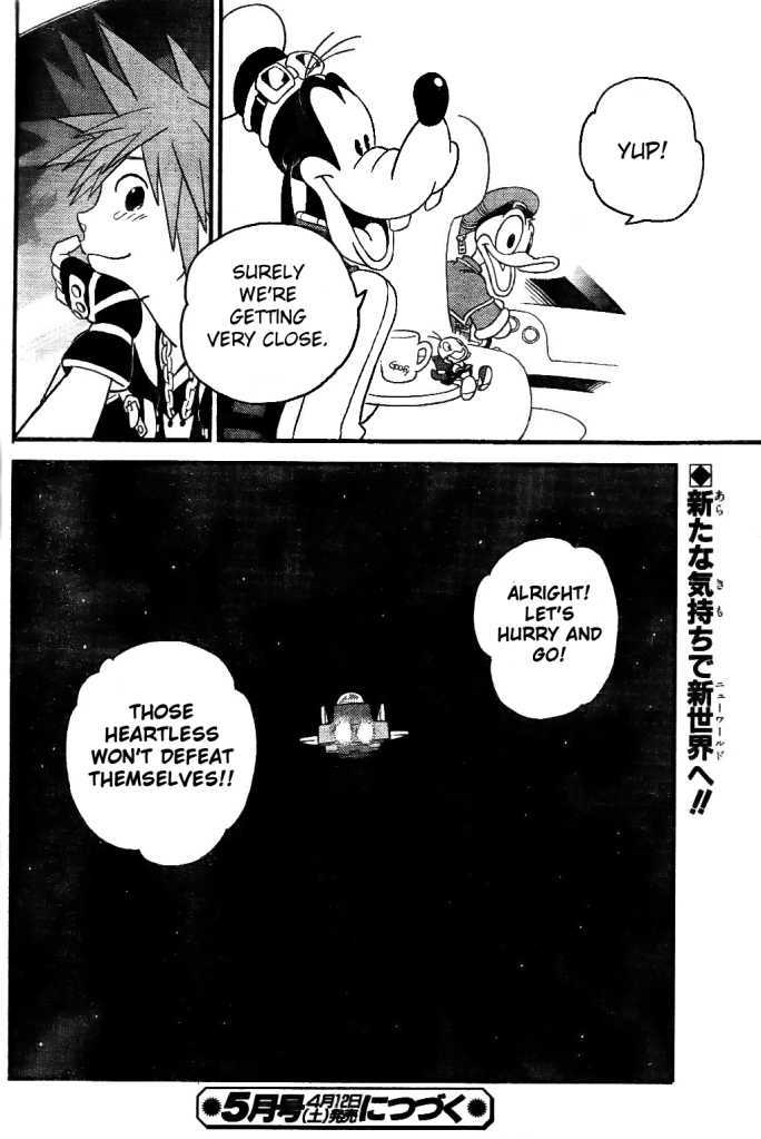 Kingdom Hearts II Chapter 22 page 24 - Chapter 22 : The 'Slightly' Bad Old Geezer