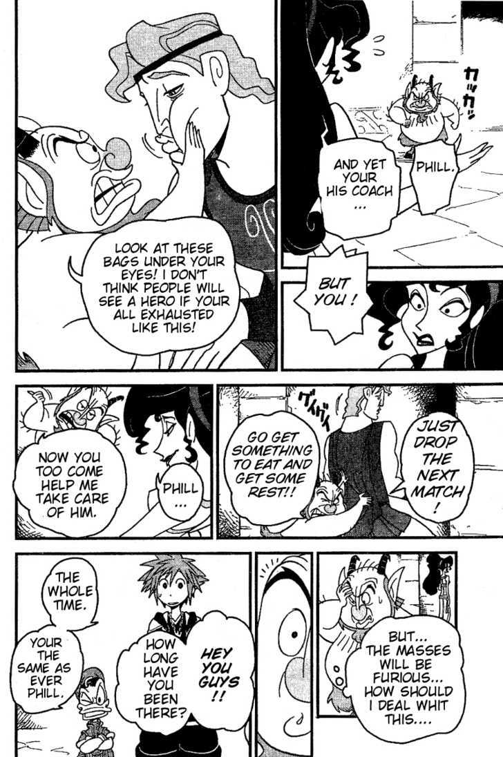 Kingdom Hearts II Chapter 23 page 10 - Chapter 23 : Being a Hero Is Tough!!