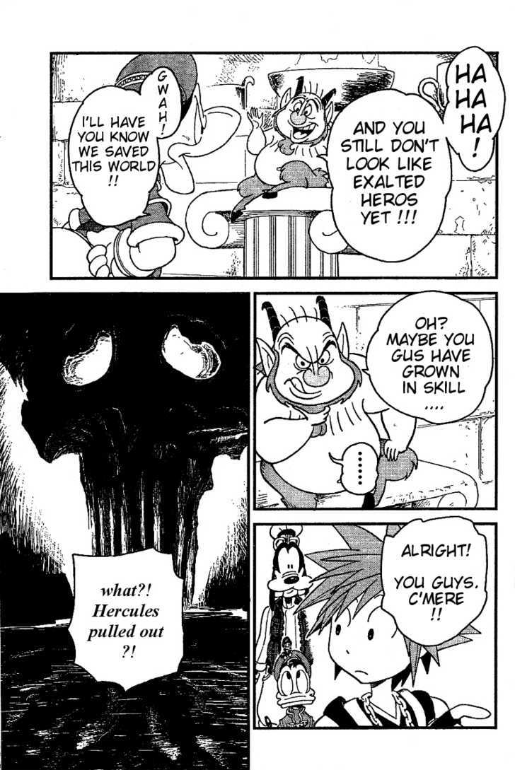 Kingdom Hearts II Chapter 23 page 11 - Chapter 23 : Being a Hero Is Tough!!