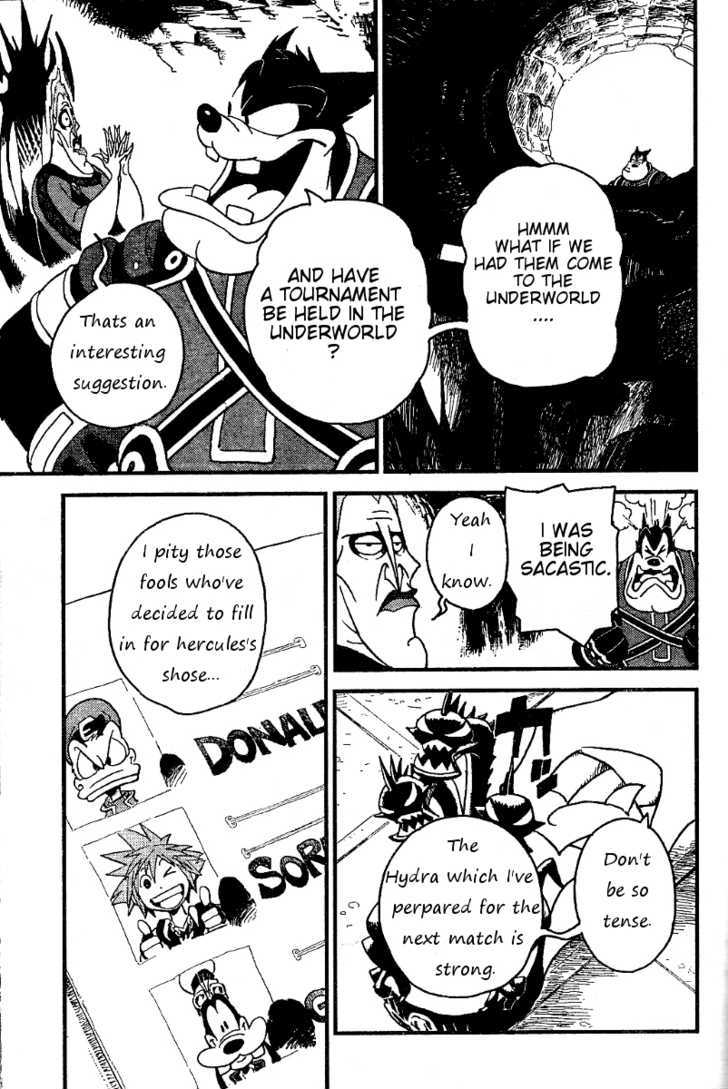 Kingdom Hearts II Chapter 23 page 13 - Chapter 23 : Being a Hero Is Tough!!